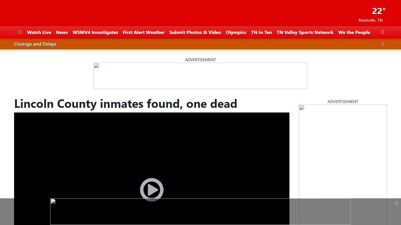 Lincoln County inmates found, one dead